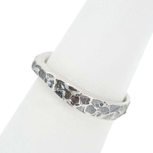 Ring - Size 7 - Heavily Textured Ribbon (Sterling Silver) by Taviametal