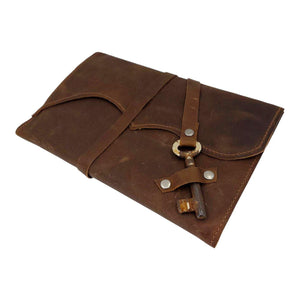 Journal - Large Nottinghill in Chocolate Brown Leather by Divina Denuevo