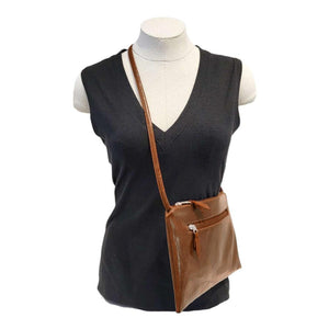 Bag - Bossa Nova Adjustable Medium Cross Body (Ale Brown) by Crystalyn Kae