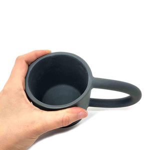 Mug - Dessau Mug in Matte Gray by Guten Co.
