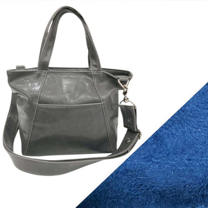 zBag - Mini Troubadour Adjustable Convertible Tote (Gray) by Crystalyn Kae