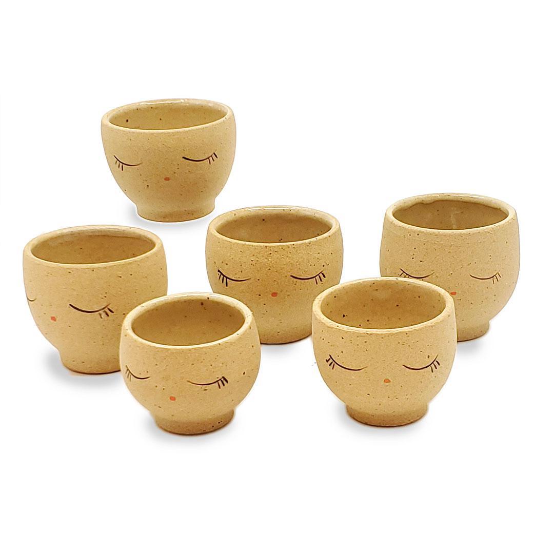 Vessel - Peaceful Lil Bebe Mini Bowls by Jennifer Fujimoto