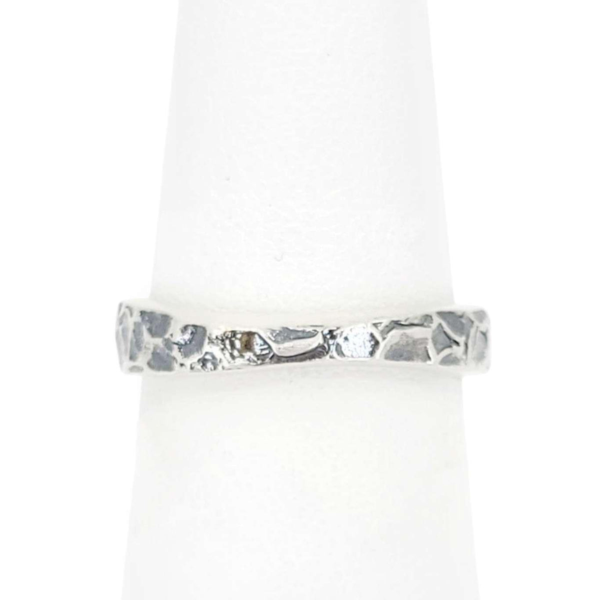 Ring - Size 6 - Heavily Textured Ribbon (Sterling Silver) by Taviametal
