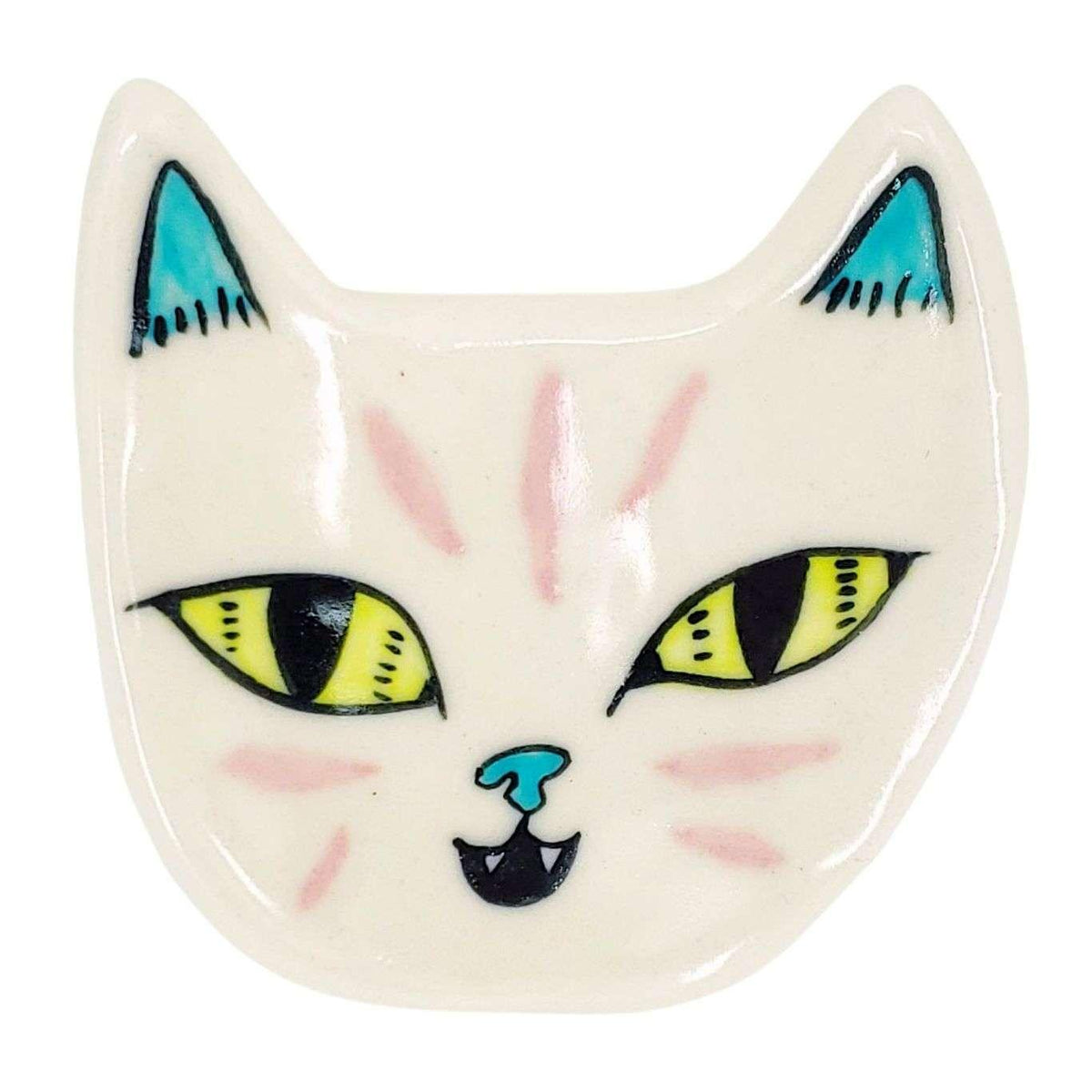 Ring Dish - Little Tiger (Green) by Erika Rier