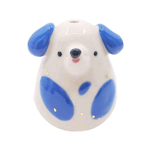 Figurine - Petite Pup Bud Vase (Assorted) by The Pottery Parade