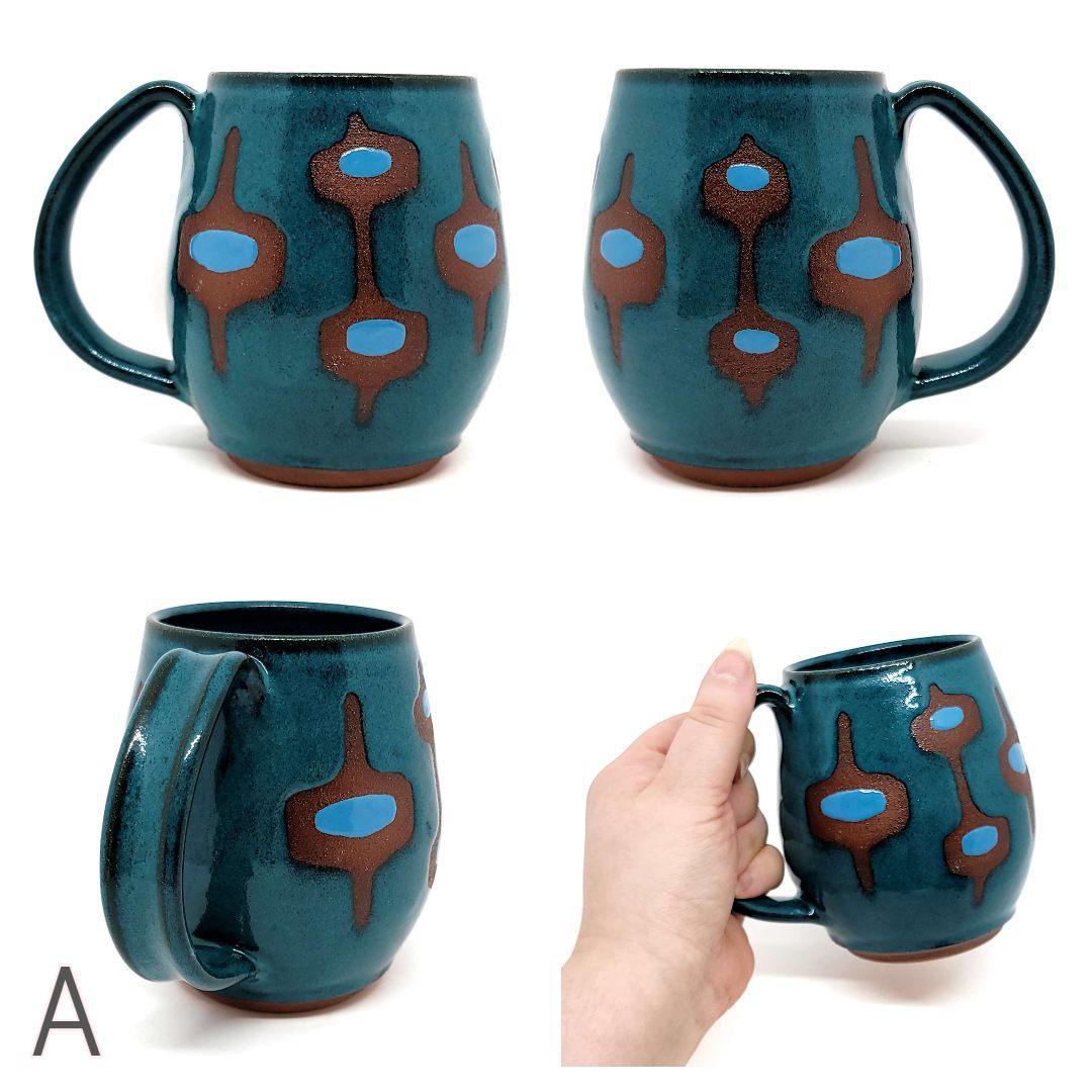 Mid Century Modern Coffee Mugs