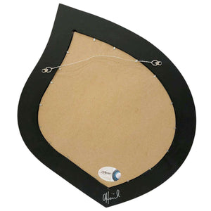 Mosaic Mirror - 22x24in Leaf (Seafoam) by Zetamari Mosaic Artworks