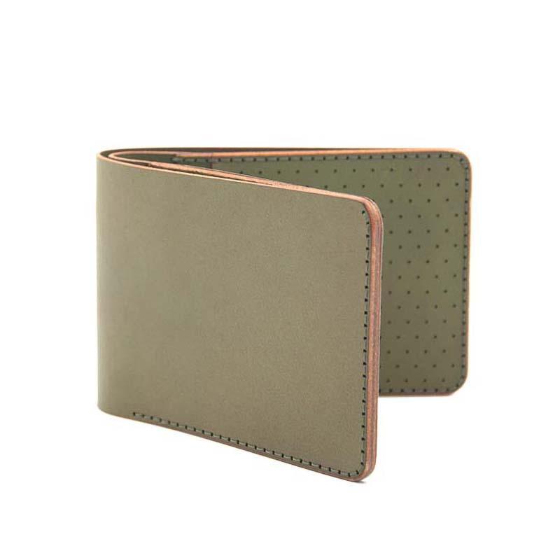 Wallet – Landscape in Mixed Finish Leather (Assorted Colors) by Woolly Made