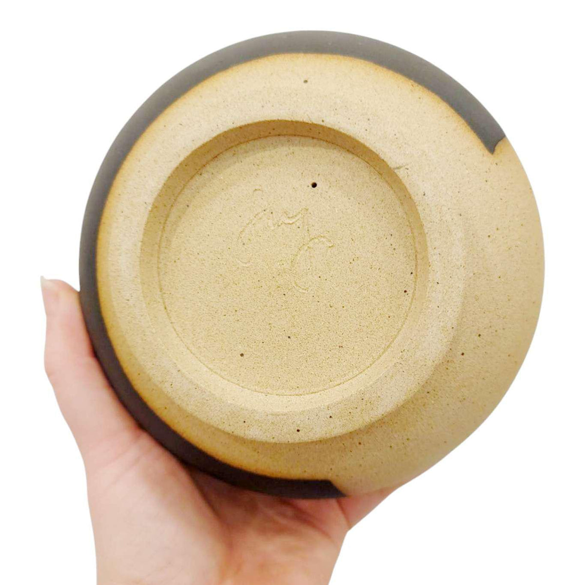 Kokeshi Jar - XXXL - Peaceful "Up Up Up" Black Wave (OOAK) by Jennifer Fujimoto Collection