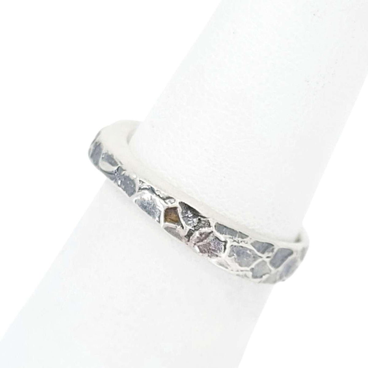 Ring - Size 6 - Heavily Textured Ribbon (Sterling Silver) by Taviametal