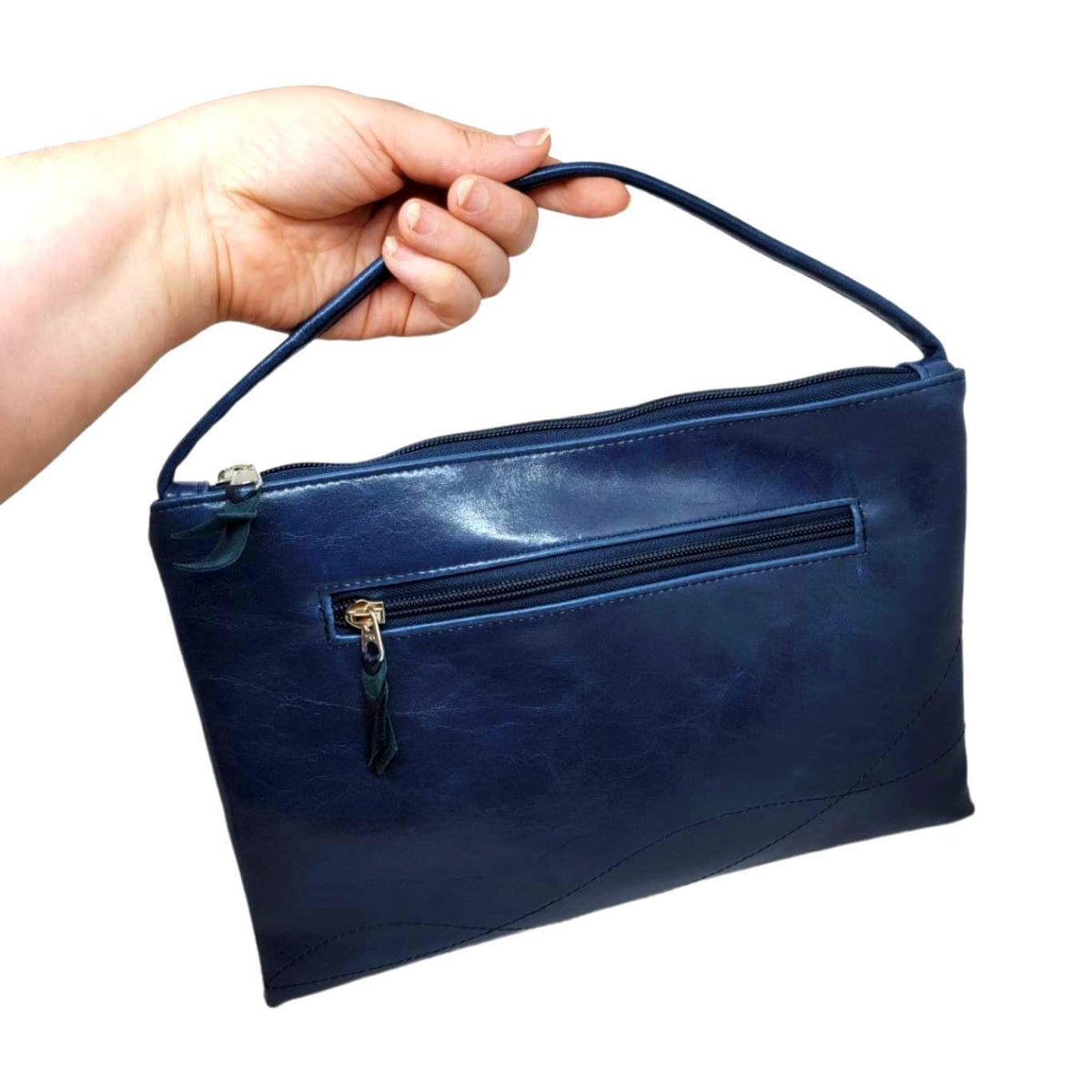 Bag - Bossa Nova Adjustable Medium Cross Body (Navy) by Crystalyn Kae