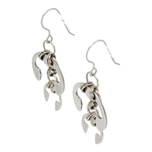 Earrings - Hops (Stainless Steel and Titanium) by Wraptillion