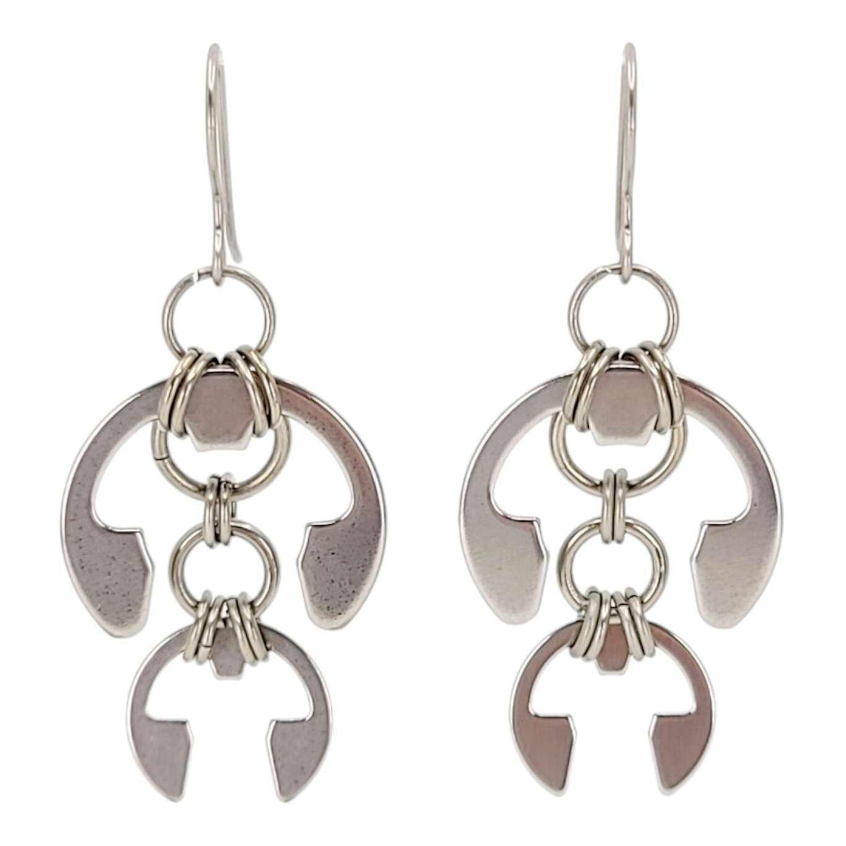 Earrings - Hops (Stainless Steel and Titanium) by Wraptillion