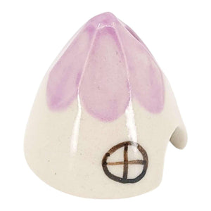 Figurine - Ceramic House (Violet) by Spalted Home