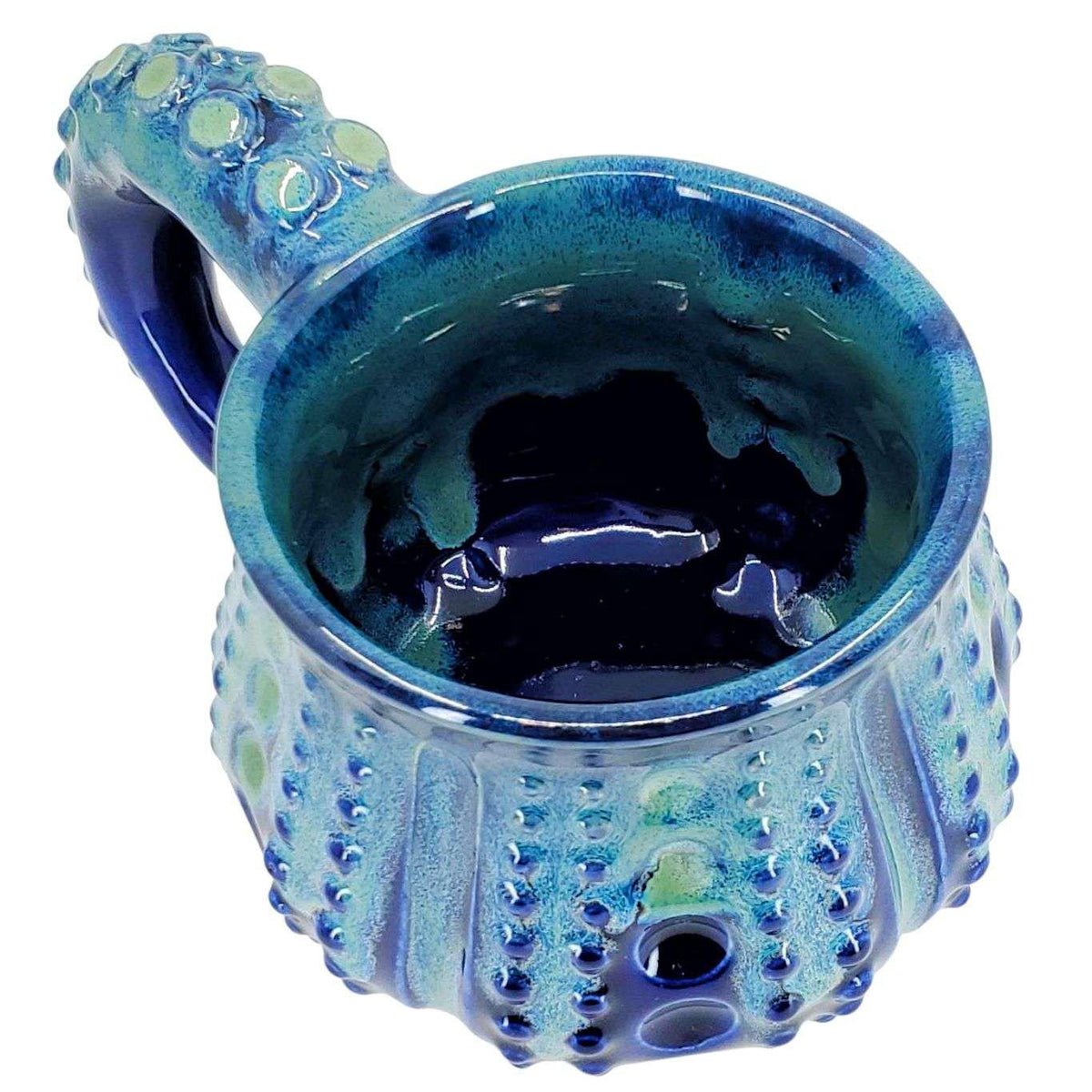 Mug - Octopus (Cobalt and Turquoise) by Beach Baby Ceramics