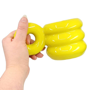 Mug - Acid Green Medium Chubby Donut Mug by MUD WITCH