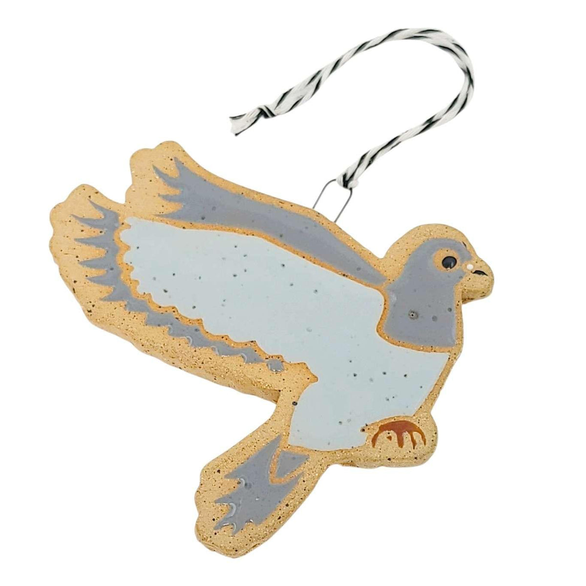 Ornament - Flying Pigeon by Annie’s Potteries