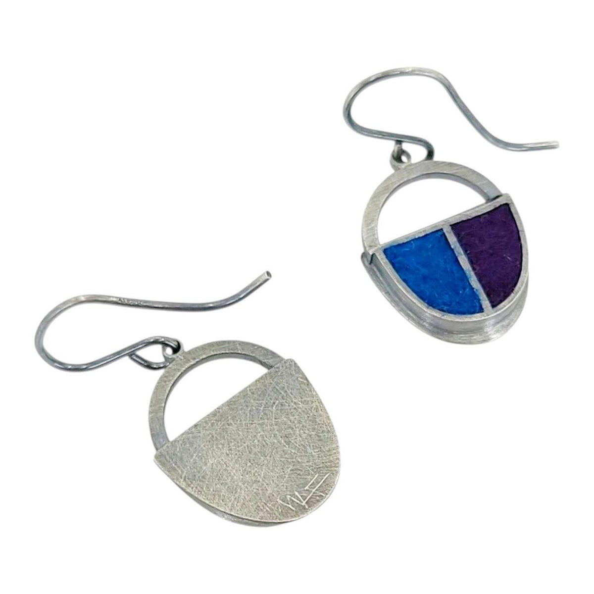 Earrings - Arch (Cool) by Michele A. Friedman