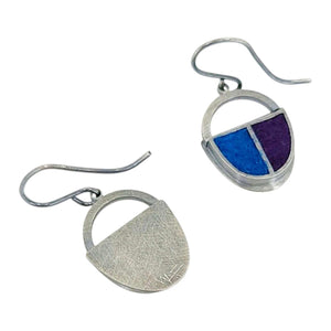 Earrings - Arch (Cool) by Michele A. Friedman