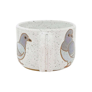 Mug - 12oz Medium (Pigeons) by Annie’s Potteries