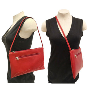 Bag - Bossa Nova Adjustable Medium Cross Body (Red) by Crystalyn Kae