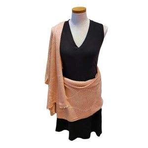 zWrap - Forest Fern in Pelle Pink and Cream by Liamolly