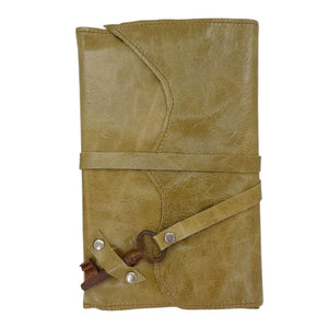 Journal - Large Nottinghill in Olive Leather by Divina Denuevo