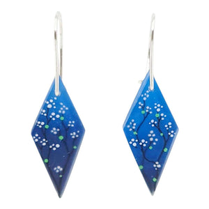 Earrings - Night Blossoms Drops by Fernworks