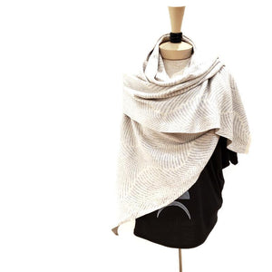 Wrap - Forest Fern in Marble and Cream by Liamolly
