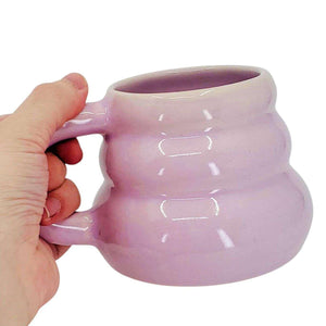Mug -  Large Chubby Bee Hive Mug (Assorted Colors) by MUD WITCH