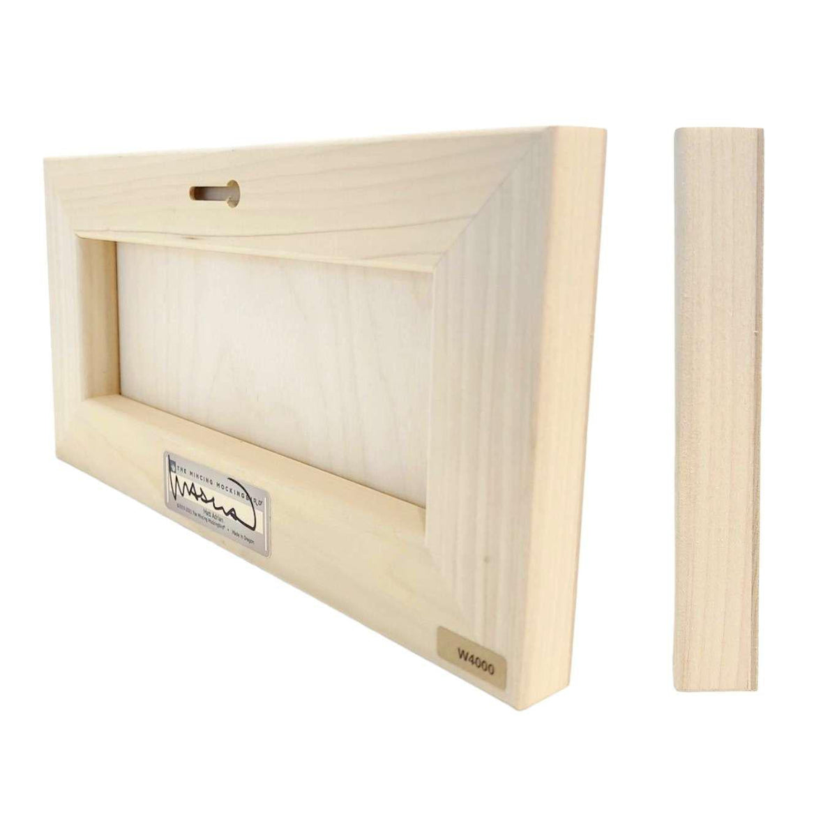 Wall Art - Hummingbird on 12in x 6in Wood Panel by The Mincing Mockingbird