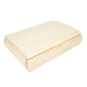 Jewelry Box - Small - Tranquility (Birdseye Maple, Curly Maple) by Mikutowski Woodworking