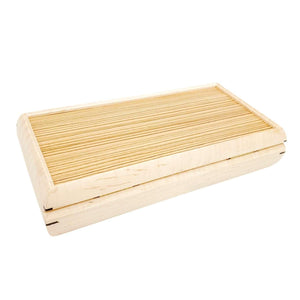 Jewelry Box - Large - Small Valet (Curly Maple, Wenge, Zebrawood) by Mikutowski Woodworking