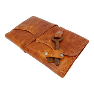 Journal - Small Nottinghill in Cowboy Brown Leather by Divina Denuevo