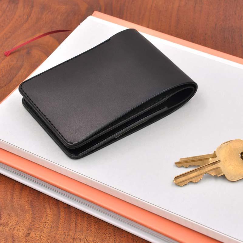 Wallet – Landscape in Mixed Finish Leather (Assorted Colors) by Woolly Made