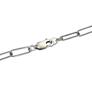 Necklace - Horizontal Duo (Ocean Jasper, Chalcedony) by Three Flames Silverworks