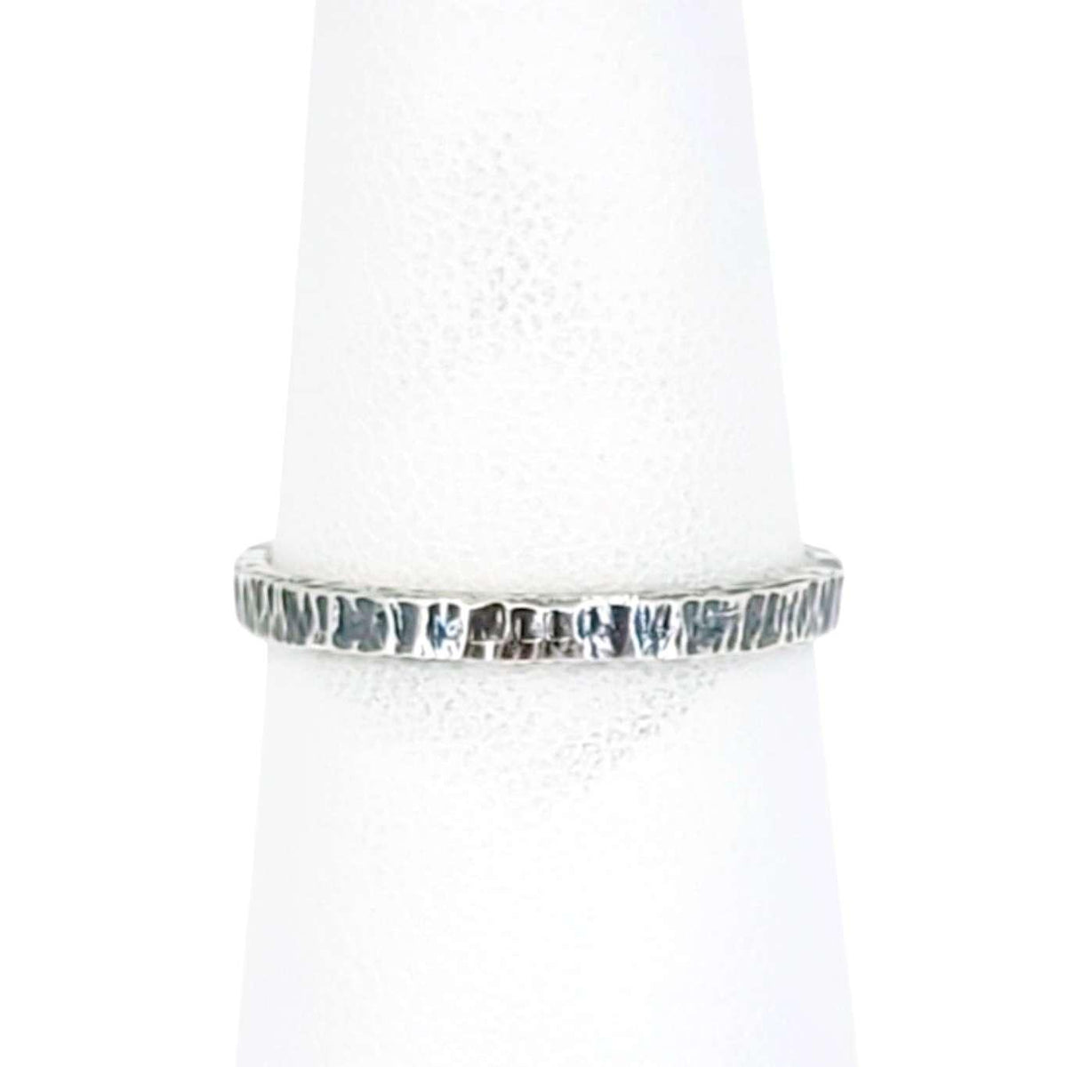 Ring - Sizes 7, 8 - Wood Grain Texture (Sterling Silver) by Taviametal