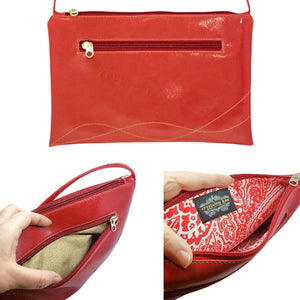 Bag - Bossa Nova Adjustable Medium Cross Body (Red) by Crystalyn Kae