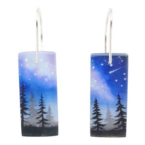 Earrings - Northern Forest Drops by Fernworks