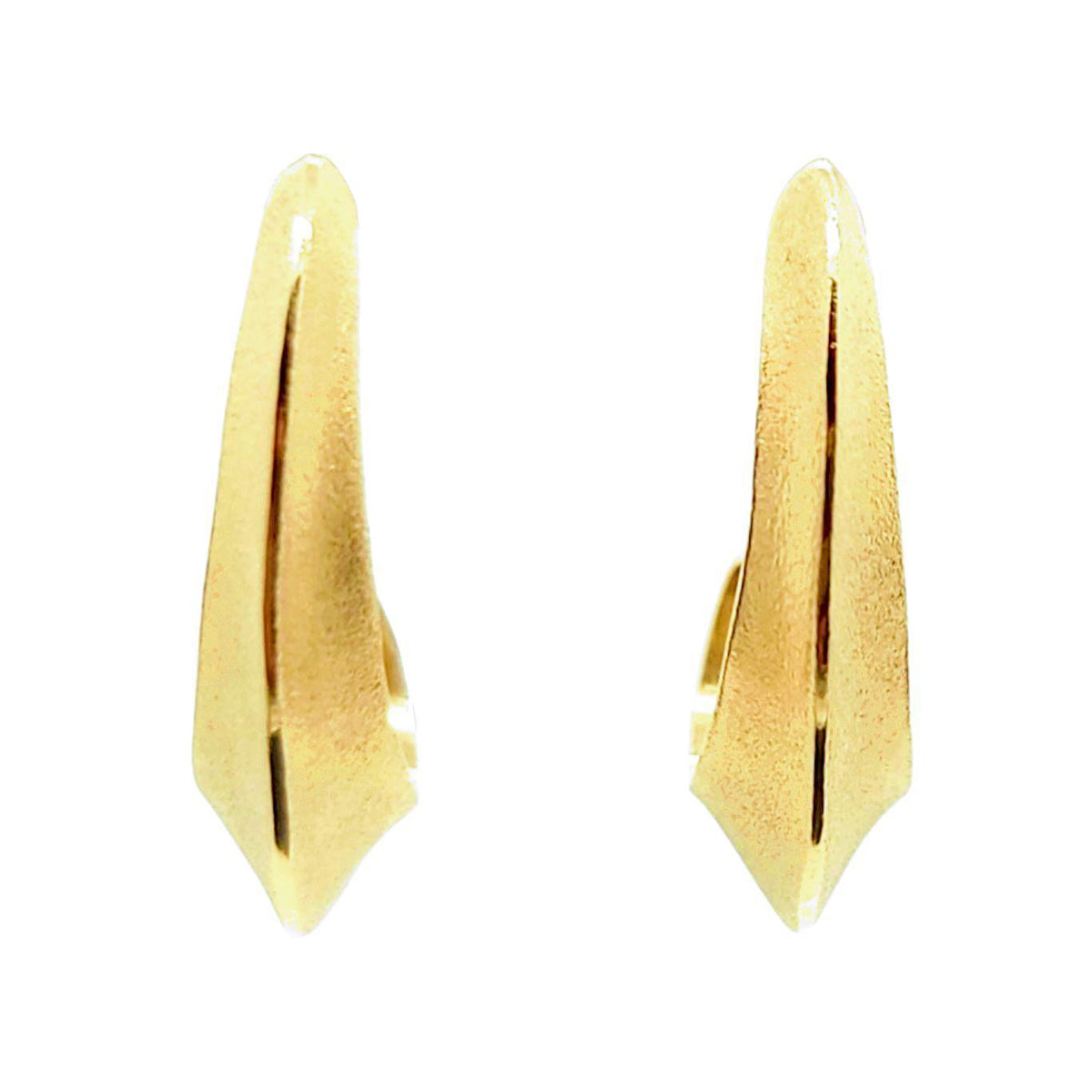 Earrings - Morph Hoops (14k Yellow Gold) by Corey Egan
