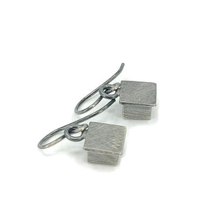 Earrings - Mini Squares (Hot) by Michele A. Friedman