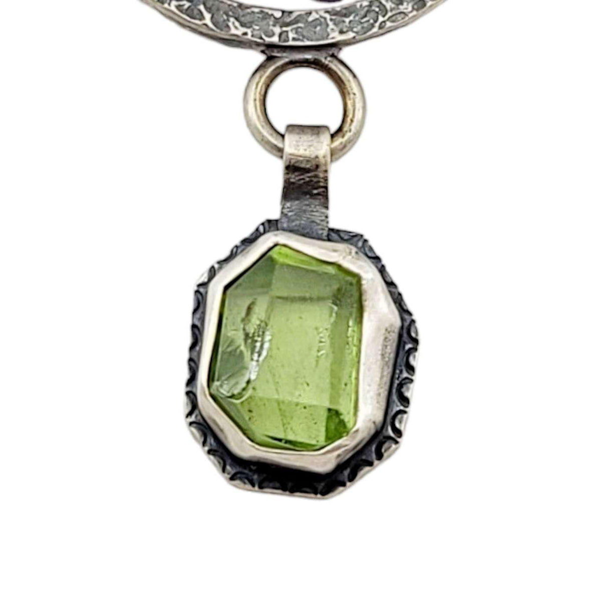 Necklace - Turquoise Botryoidal Chalcedony Peridot Statement OOAK by Allison Kallaway