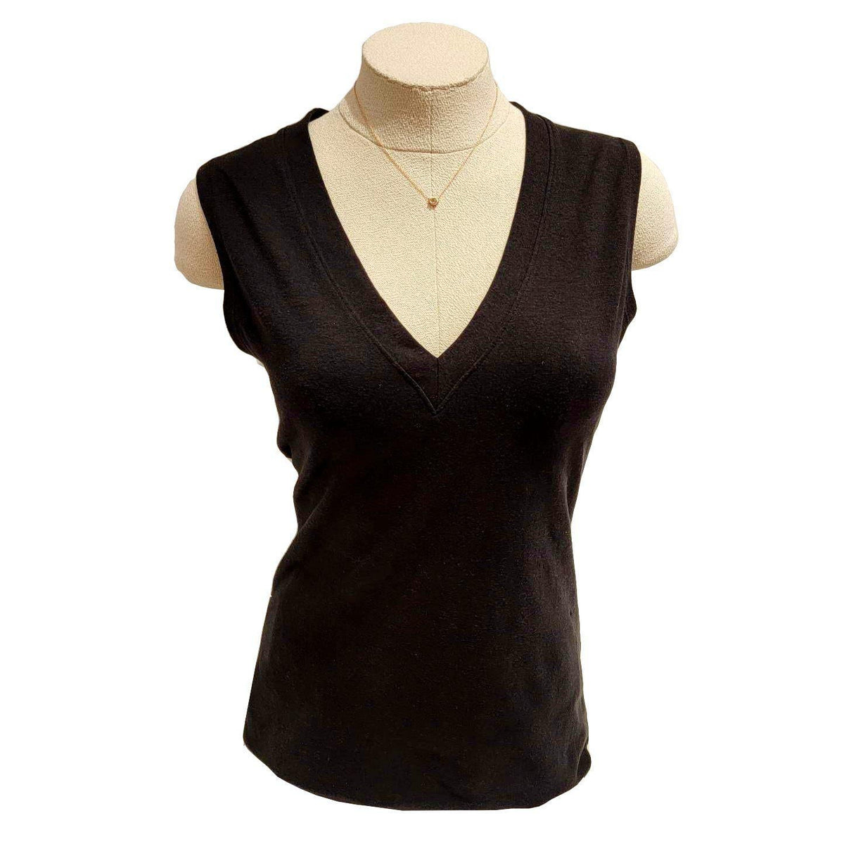 Necklace - East-West Glacier Mini Herkimer in 14k Rose Gold by Storica Studio