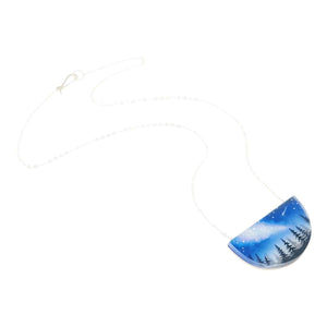 Necklace - Milky Way (Sterling Silver) by Fernworks