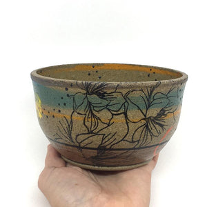 Medium Bowl - Brown Stoneware by Clay It Forward