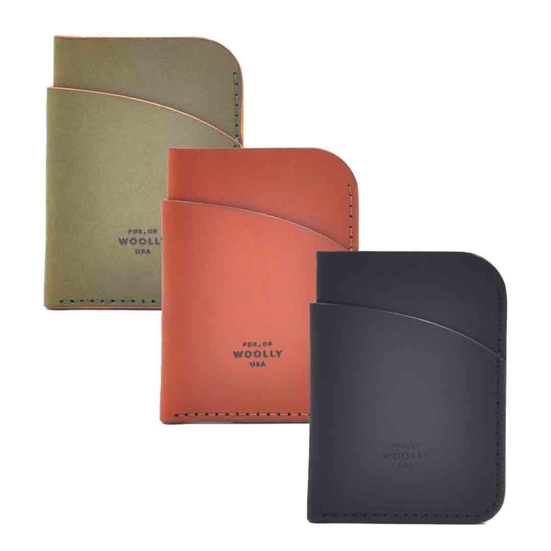 Wallet – Wrap in Smooth Leather (Assorted Colors) by Woolly Made