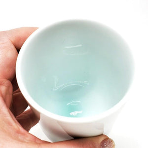 Cup - Large Hasami-yaki in Mint Green Gradient by Asemi Co.