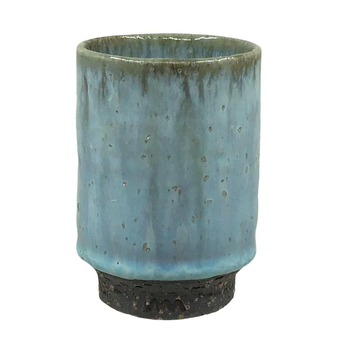 Cup - Large Hydrangea Iga-yaki by Asemi Co.