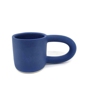 Mug - Sturdy Mug in Matte Cobalt by Guten Co.