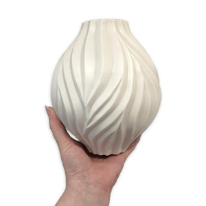 Vase – Deep Carved by Michelle Williams Ceramics